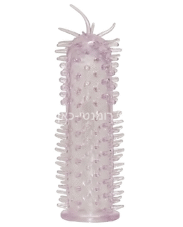 קונדום רב פעמי שקוף עם זיזים