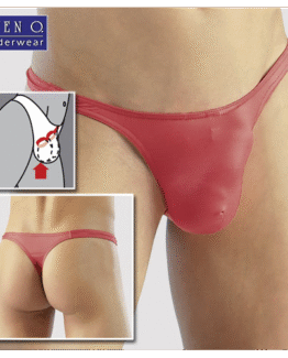 תחתון אדום חוטיני אפקט הרמה 