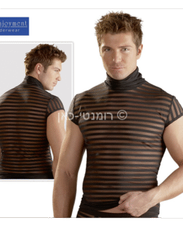 חולצה פסים צמודה ומדגישת כתפיים